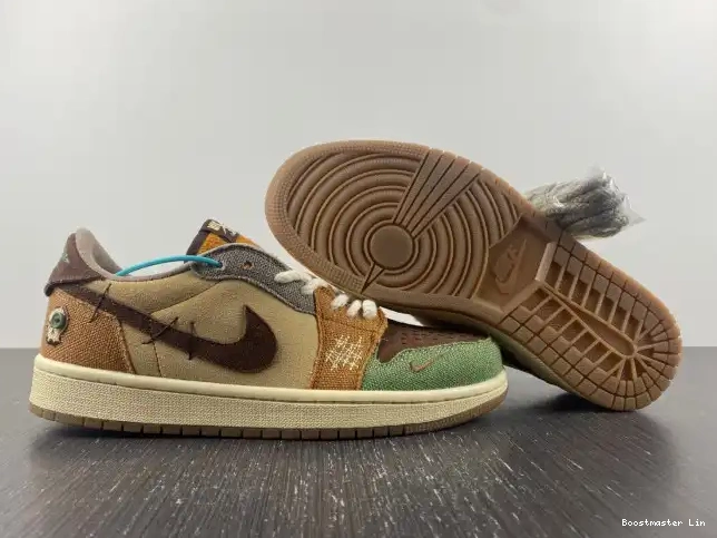 Boostmaster lin Retro 1 Low OG DZ7292-200 Jordan Voodoo Zion Williamson 0624
